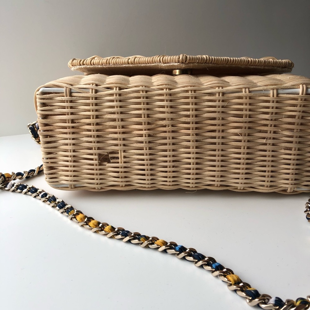 Zara Woven Rattan Bag with *No Chain* - Picture 6 of 6